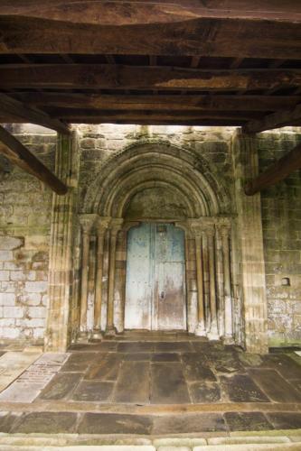 Porta mosteiro Pallares-Guntin